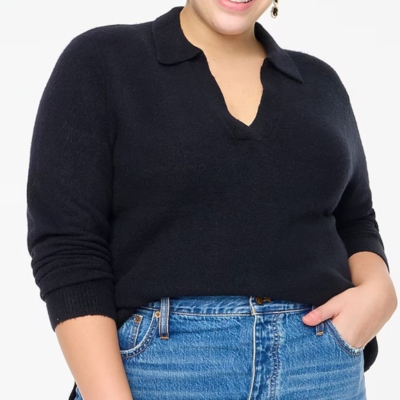 J. Crew Sweaters - J. Crew Extra-Soft Yarn Polo Sweater